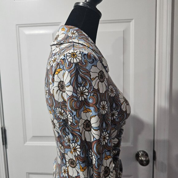 Maeve floral long sleeve topsize XS - Picture 8 of 12
